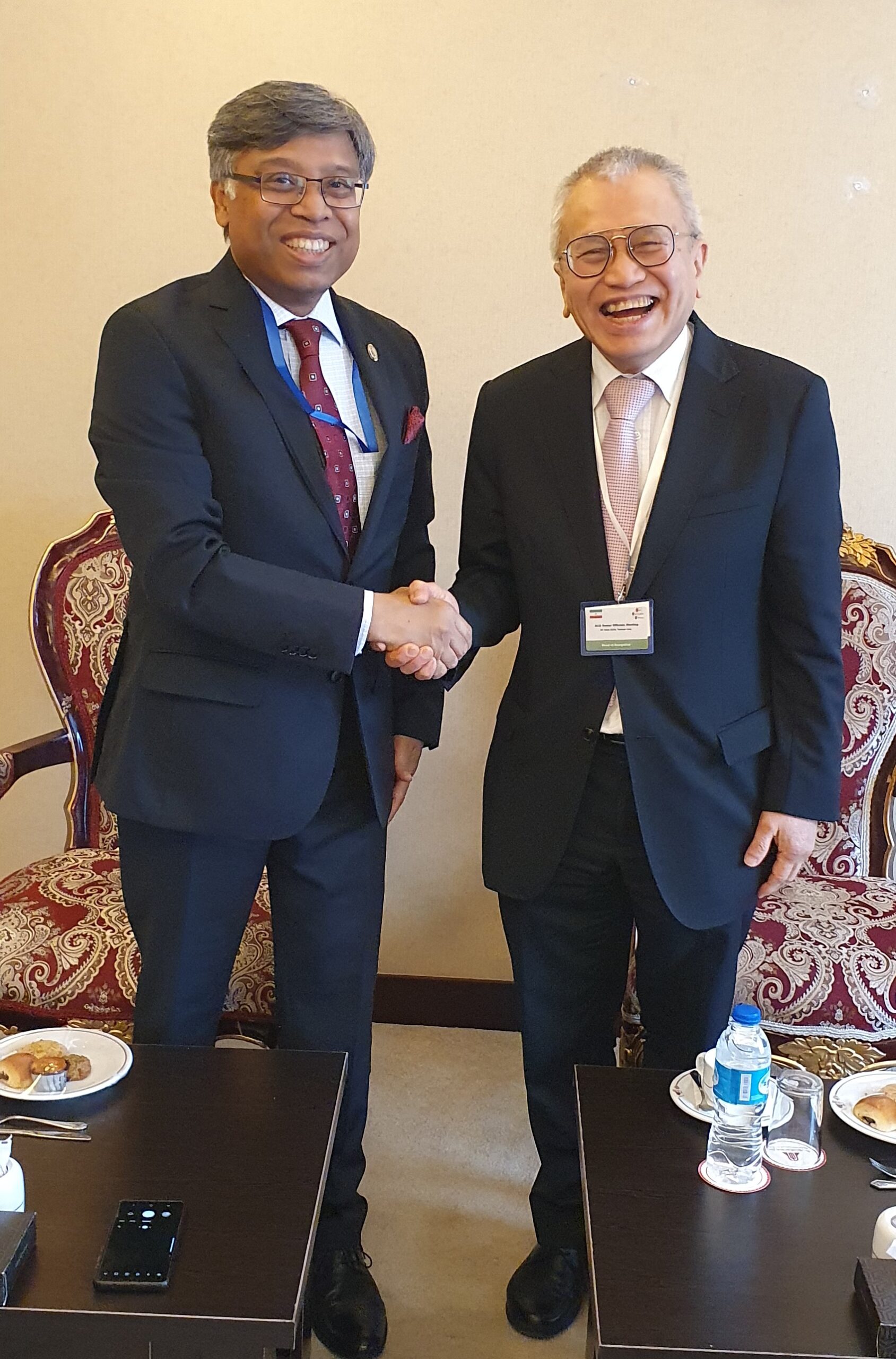 SAARC SG meets Asia Cooperation Dialogue SG