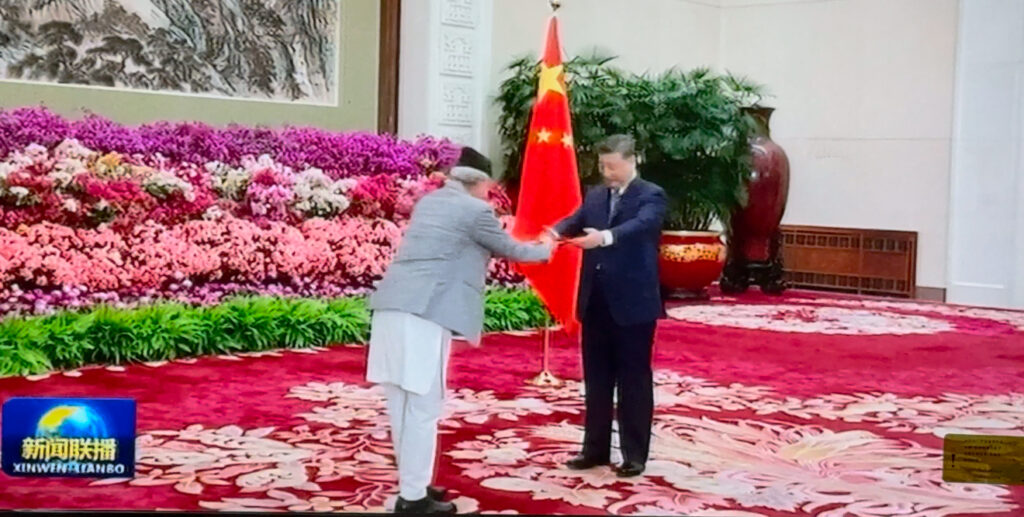 Chinese President Xi receives letter of credence from Oli, Nepali ...